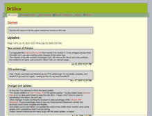 Tablet Screenshot of drslice.love-productions.com